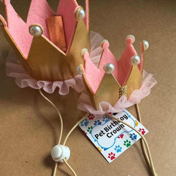Pet Birthday Crown. Small - Picture 2 of 6